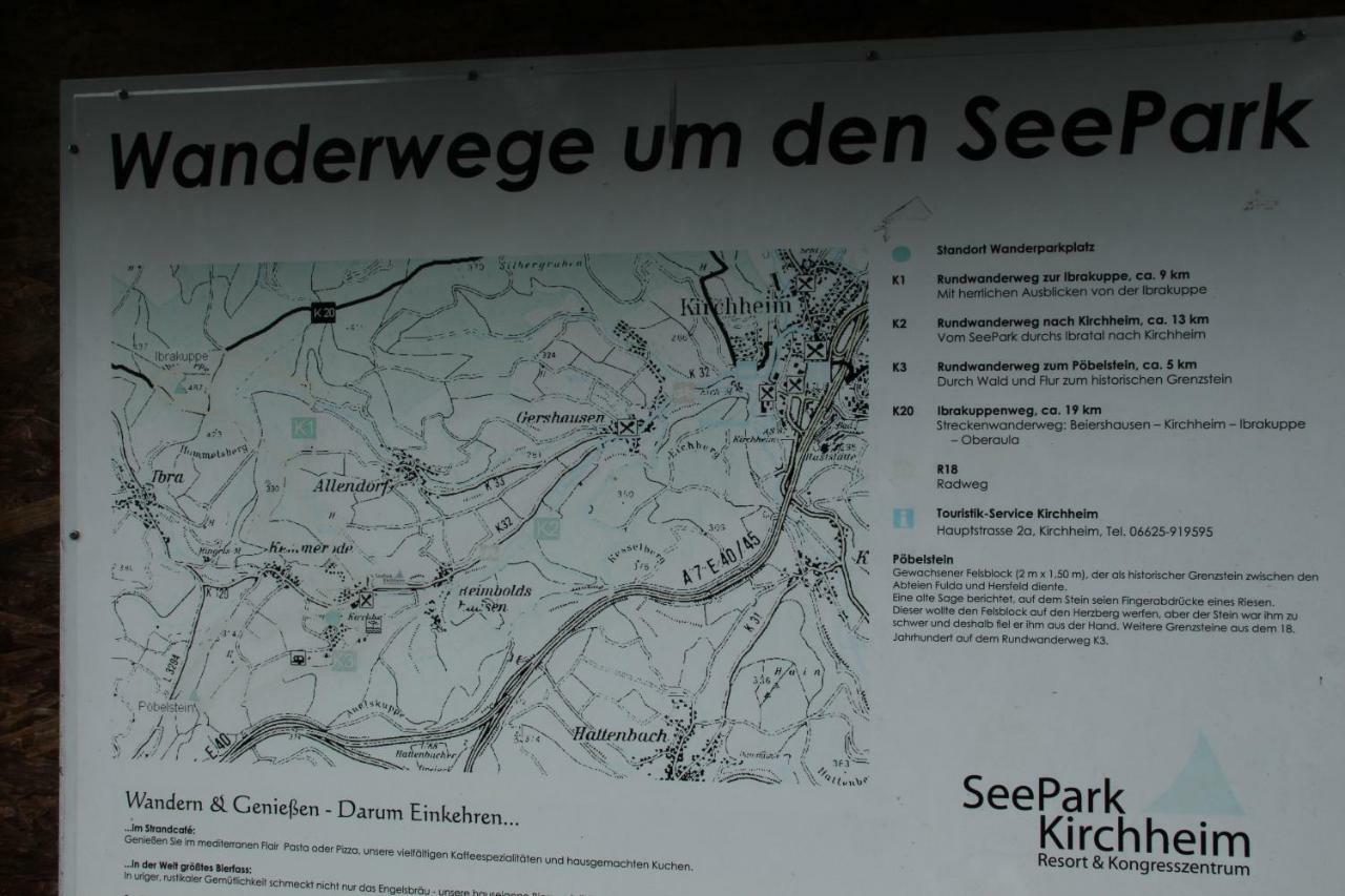 Ferienhaus "Gestiefelter Kater" Am See Im Bergland เคียร์ชไฮม์ ภายนอก รูปภาพ